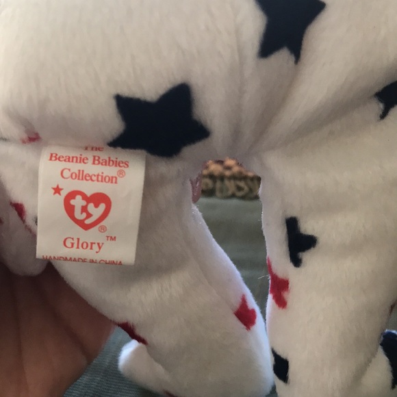 Rare Ty Glory bear Beanie Baby 1997 - Picture 3 of 5